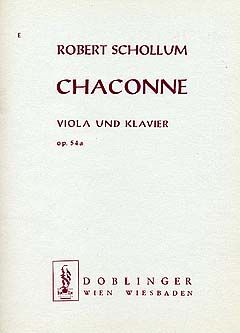 Chaconne op. 54a 