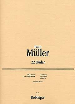 22 Etüden für Klarinette 