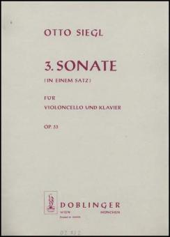 3. Sonate op. 33 in einem Satz 