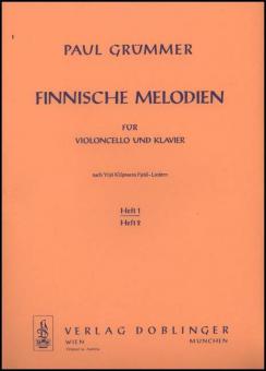 Finnische Melodien Heft 1 nach den Fjeld-Liedern von Yrjö Kilpinen 
