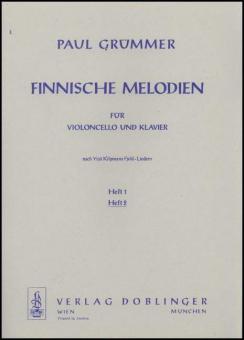 Finnische Melodien Heft 2 nach den Fjeld-Liedern von Yrjö Kilpinen 
