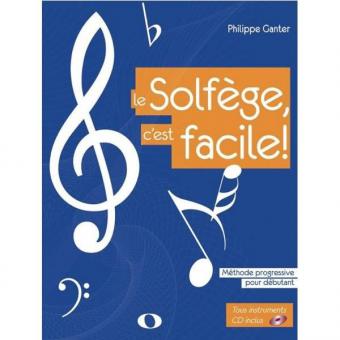 Solfege C'est Facile Ganter Nouvelle édition CD 