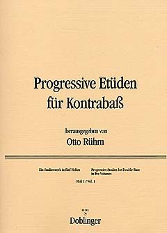 Progressive Etüden für Kontrabass Heft 1 