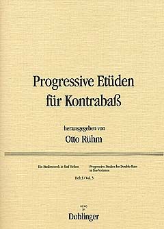 Progressive Etüden für Kontrabass Heft 3 