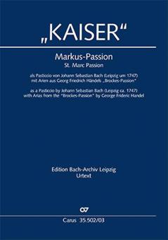 Kaiser - Markus-Passion Standard