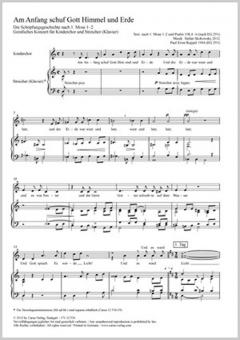 Am Anfang schuf Gott Himmel und Erde 