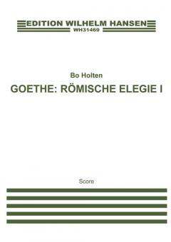 Goethe: Römische Elegie I 