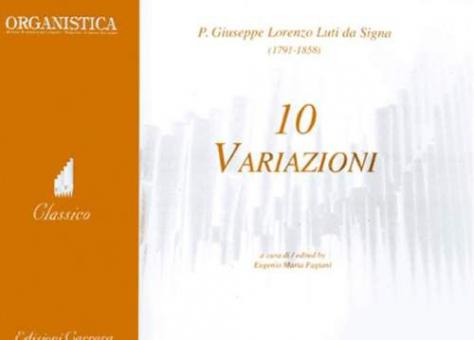 10 Variazioni per Organo 47 