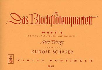 Das Blockflötenquartett 4 