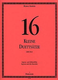 16 kleine Duettsätze 