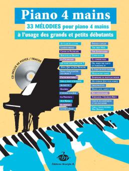 33 Melodies Pour Grands Et Petits Debutants 