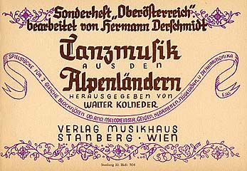 Tanzmusik aus den Alpenländern 10 