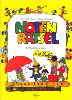 Notenrätsel für Blockflöten-Anfänger 