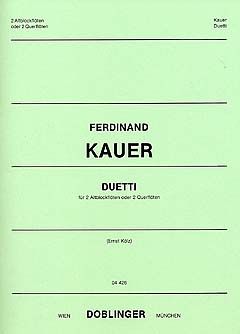 Duetti für 2 Blockflöten oder 2 Flöten 