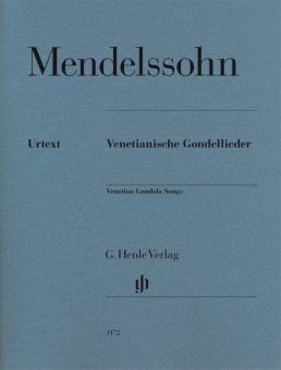 Venetianische Gondellieder für Klavier 