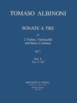 3 Sonaten aus 'Sonate à tre op. 1': Nr. 10-12 