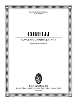 Concerto grosso op. 6 Nr. 5 B-dur 