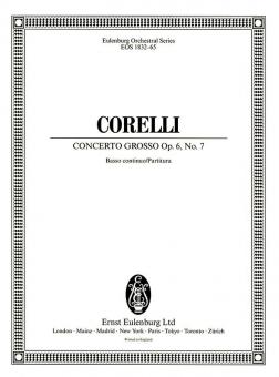 Concerto grosso op. 6 Nr. 7 D-dur 