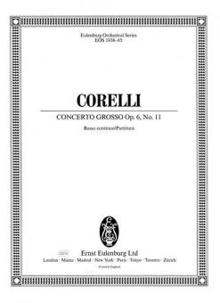 Concerto grosso op. 6 Nr. 11 B-dur 