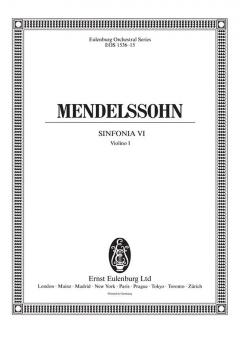 Sinfonia Nr. 6 Es-dur MWV N 6 