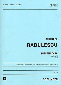 Melencolia (Recercare) (1982) 