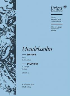 Sinfonie Nr. 4 A-Dur (Italienische) op. 90/MVX N 16 