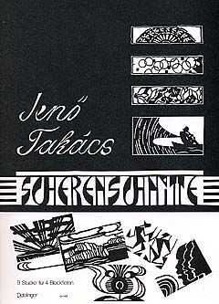 Scherenschnitte 9 Stücke für 4 Blockflöten 