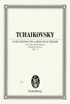 Variationen über ein Rokoko-Thema op. 33 
