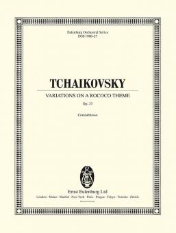 Variationen über ein Rokoko-Thema op. 33 