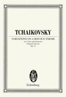 Variationen über ein Rokoko-Thema op. 33 