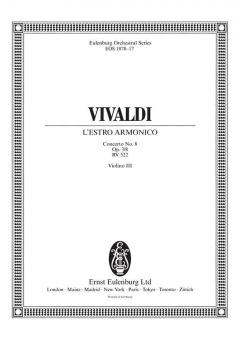 L'Estro Armonico op. 3/8 RV 522 