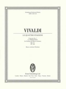 Concerto Nr. 1 E-dur 'Der Frühling' op. 8/1 RV 269 