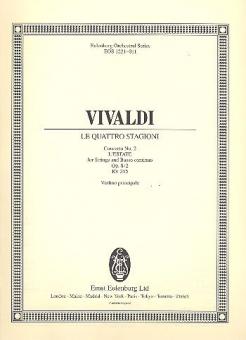 Concerto Nr. 5 g-moll 'Der Sommer' op. 8 Nr. 2 RV 315 