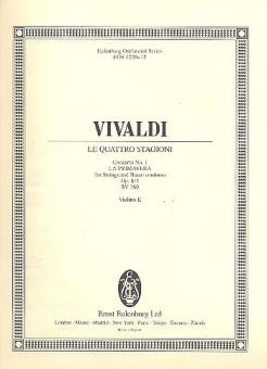 Concerto Nr. 1 E-dur 'Der Frühling' op. 8/1 RV 269 
