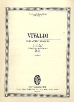 Concerto F-Dur 'Der Herbst' op. 8/3 RV 293 