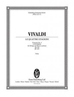 Concerto f-Moll 'Der Winter' op. 8/4 RV 297 