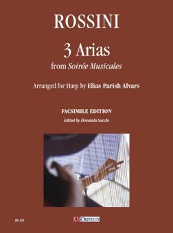 3 Arias from Soiree Musicales 