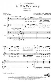 Live While We're Young Standard