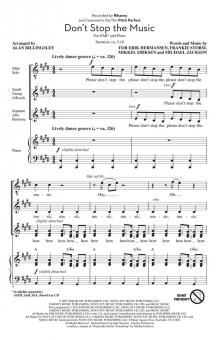 Don't Stop The Music Standard