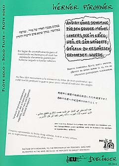 Anstatt eines Denkmals PWV 18 