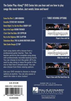 Guitar Play-Along DVD Vol. 28: Blues Rock 