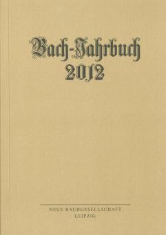 Bach-Jahrbuch 2012 