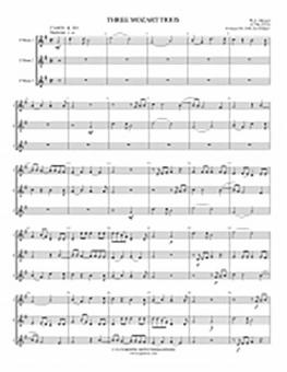 Three Mozart Trios 