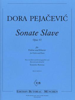 Sonata in Slave Op. 43 
