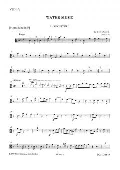 Wassermusik F-dur HWV 348-350 