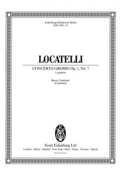 Concerto grosso 'a cinque' F-dur op. 1/7 