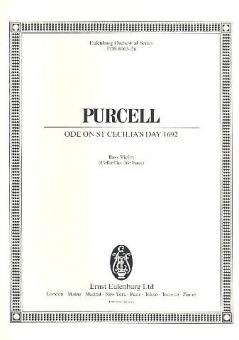 Ode on St. Cecilia's Day 1692 Z 328 