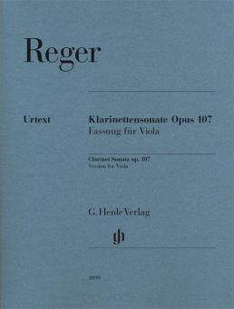 Klarinettensonate op. 107 