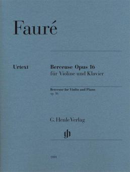 Berceuse Op. 16 