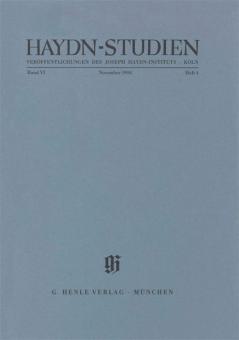 Haydn-Studien 6 Heft 4 (November 1994) 